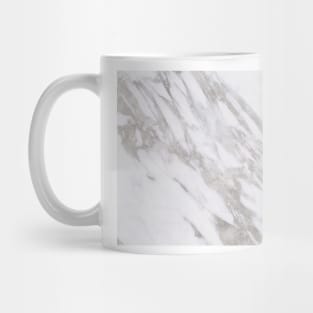 Silver pearl marble Mug